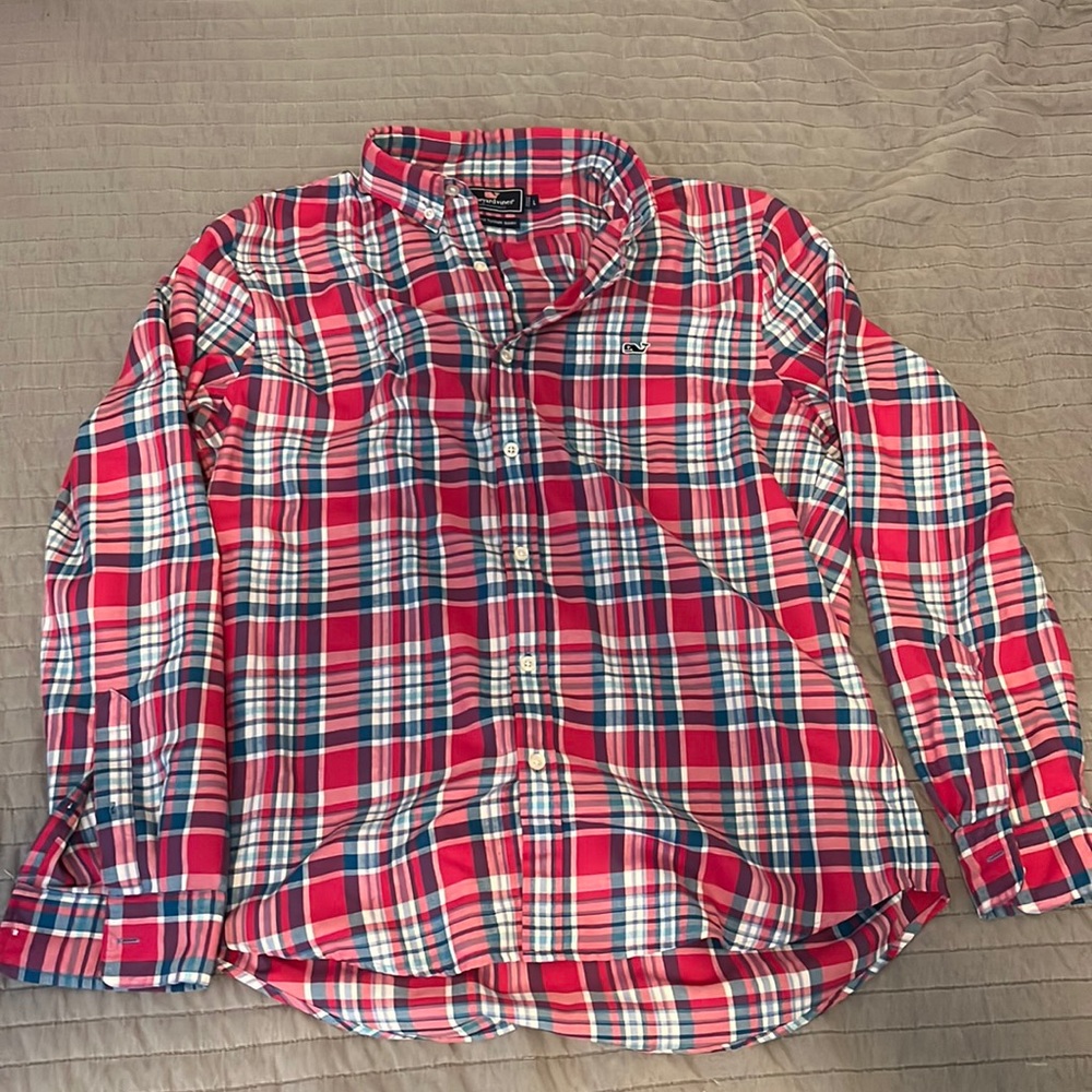 Vineyard vines slim button up Sz.L